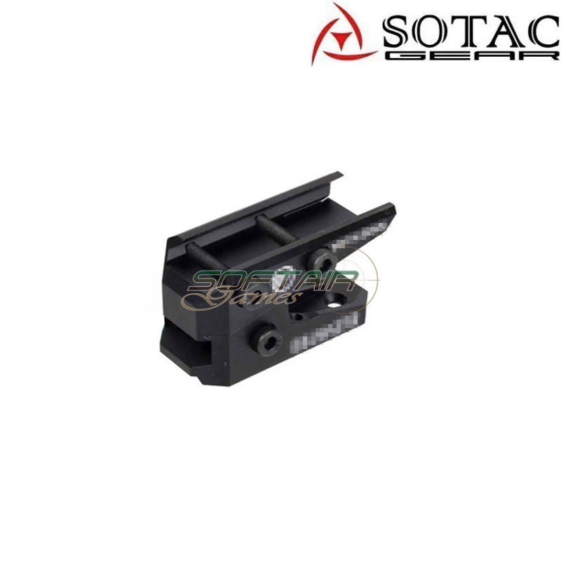 Mount slide Ele. style BLACK for T1/T2/RMR/MRO Sotac (sg-jq-056-bk)