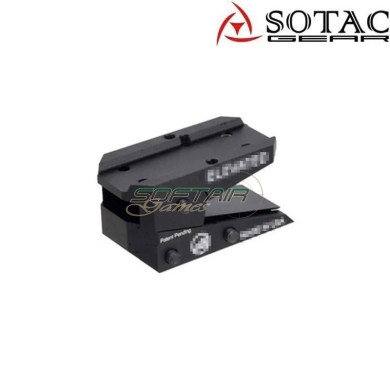 Mount slide Ele. style BLACK for T1/T2/RMR/MRO Sotac (sg-jq-056-bk)