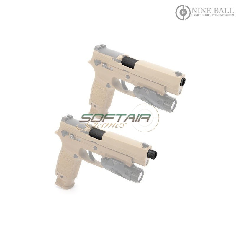 Canna esterna Non-Recoil 2 Way per SIG Sauer M17 P320 GBB Nine Ball (nb-176875)