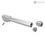 Canna esterna Non-Recoil 2 Way SILVER per SIG Sauer M17 P320 GBB Nine Ball (nb-176882)