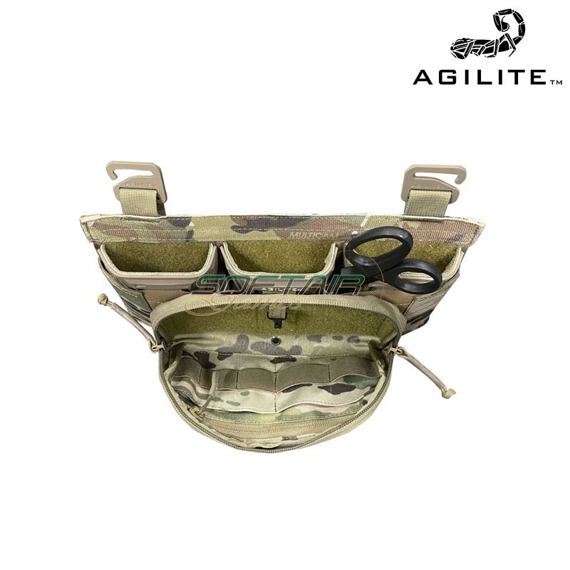 Tasca Admin 2nd Layer PINCER™ PLACARD MULTICAM Agilite (8162mtc1sz)