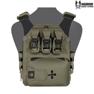 Laser cut Assaulters Back Panel 40mm Ranger Green Warrior Assault Systems (w-lc-abp-mk1-rg)