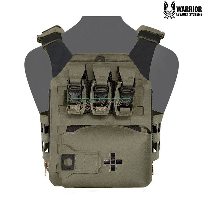 Laser cut Assaulters Back Panel 40mm Ranger Green Warrior Assault Systems (w-lc-abp-mk1-rg)