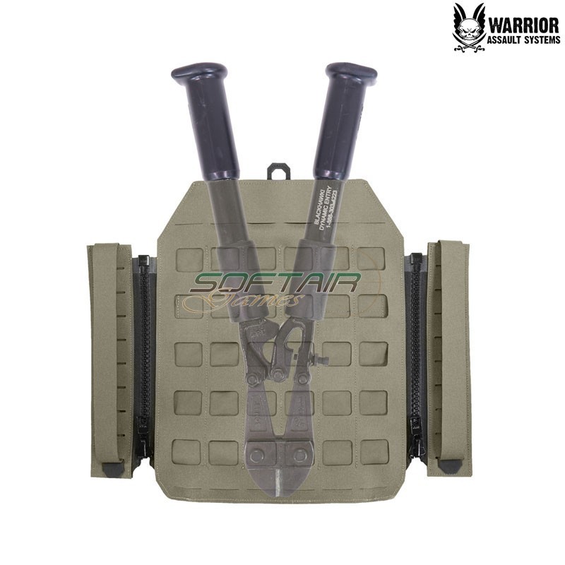 Laser cut Assaulters Back Panel 40mm Ranger Green Warrior Assault Systems (w-lc-abp-mk1-rg)