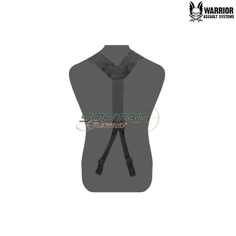 Elite Ops Slimline Harness BLACK Warrior Assault Systems (w-eo-slh-blk)