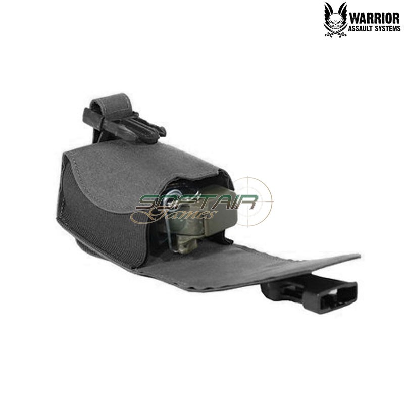 Laser cut frag grenade pouch BLACK Warrior Assault Systems (w-lc-fgp-blk)