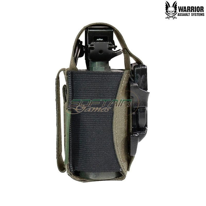 Laser cut tasca smoke grenade RANGER GREEN Warrior Assault Systems (w-lc-sgp-rg)