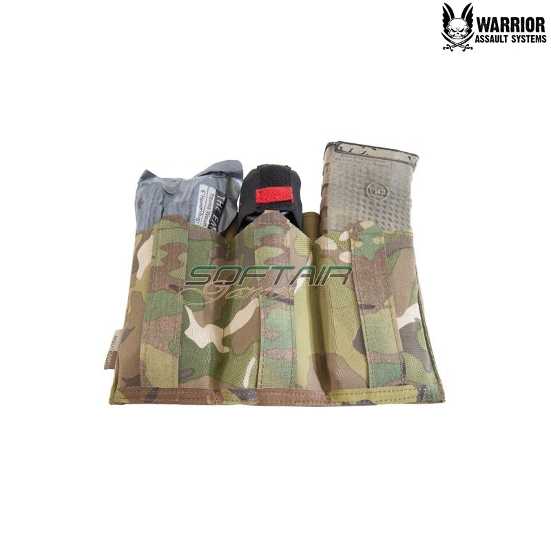 Laser cut DFP triple bungee Low Profile 5.56 panel MULTICAM® Warrior Assault systems (w-lc-dfp-tb-lpe-556p-mc)