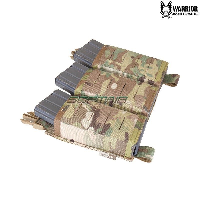 Laser cut detachable triple Snap Mag 5.56 MULTICAM® Warrior Assault Systems (w-lc-dfp-tsmp-mc)