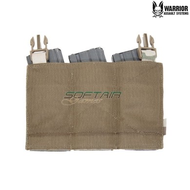 Laser cut pannello detachable tripla Snap Mag 5.56 MULTICAM® Warrior Assault Systems (w-lc-dfp-tsmp-mc)