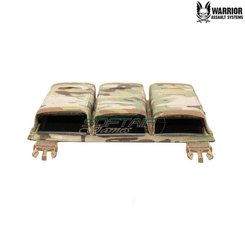 Laser cut pannello detachable tripla Snap Mag 5.56 MULTICAM® Warrior Assault Systems (w-lc-dfp-tsmp-mc)