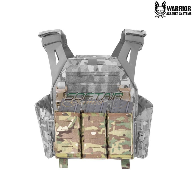 Laser cut detachable triple Snap Mag 5.56 MULTICAM® Warrior Assault Systems (w-lc-dfp-tsmp-mc)