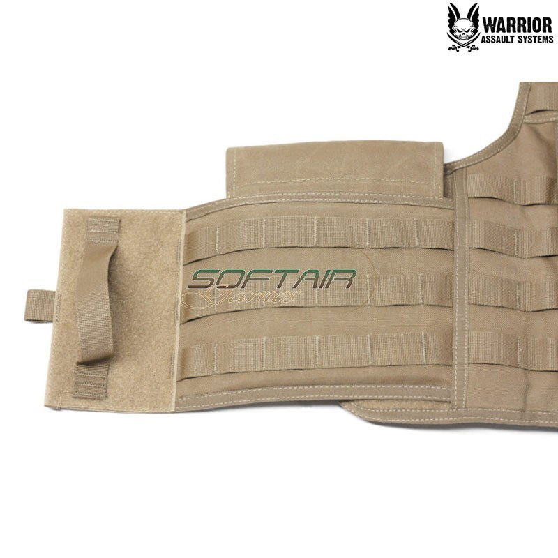 Porta piastre laterali 8x6 COYOTE TAN Warrior Assault Systems (w-eo-sap-dcs-ct)