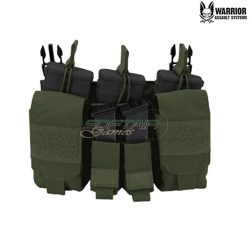 LPC Low Profile Carrier V1 Solid Sides DFP MK1 OLIVE DRAB Warrior Assault Systems (w-eo-lpc-v1-dfp-mk1-od)