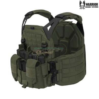 LPC Low Profile Carrier V1 Solid Sides DFP MK1 OLIVE DRAB Warrior Assault Systems (w-eo-lpc-v1-dfp-mk1-od)