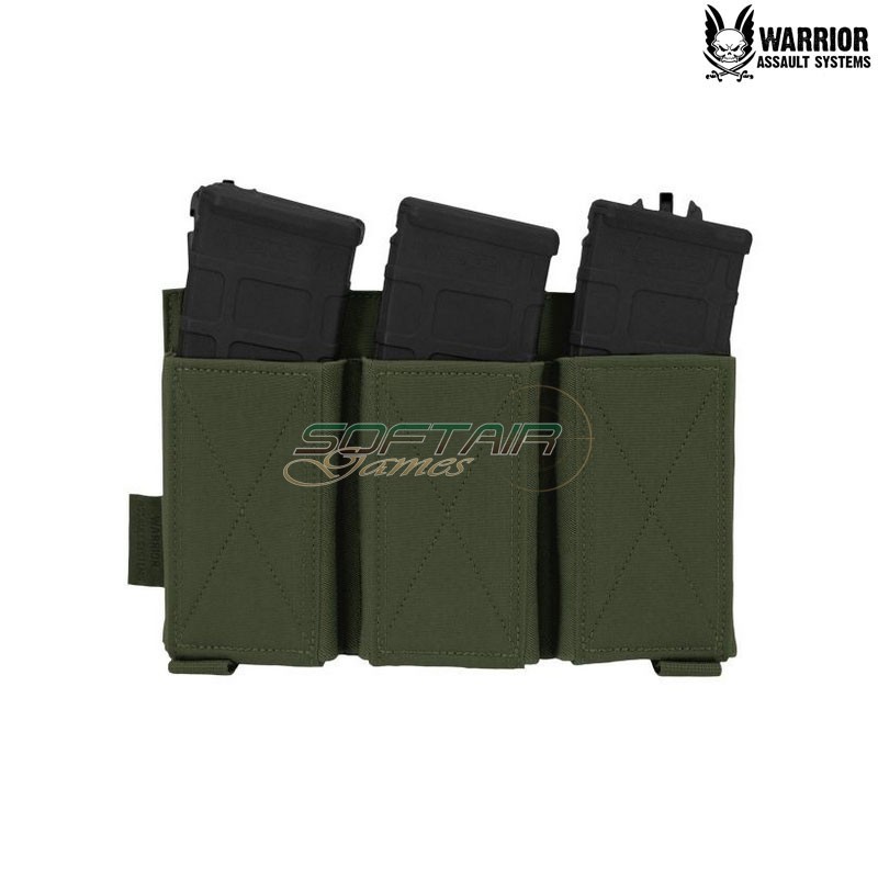 LPC Low Profile Carrier V1 Solid Sides DFP TEMP 5.56 OLIVE DRAB Warrior Assault Systems (w-eo-lpc-v1-dfp-temp-od)