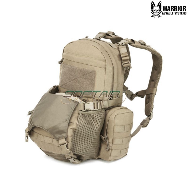 Elite Ops Helmet Cargo Pack LARGE COYOTE TAN Warrior Assault Systems (w-eo-hcp-l-ct)