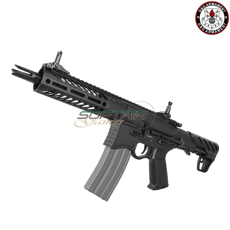 Fucile Elettrico AEG SBR8 7" EMG Seekins Precision BLACK G&G (gg-sbr8emg-7)
