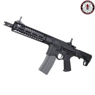 AEG Electric Rifle SBR8 9" EMG Seekins Precision BLACK G&G (gg-sbr8emg-9)