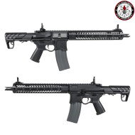 AEG Electric Rifle SBR8 12" EMG Seekins Precision BLACK G&G (gg-sbr8emg-12)