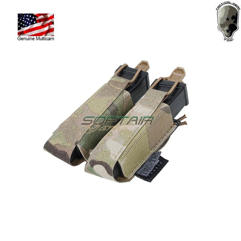 Tasca double bungee pistol FCV style MULTICAM® Genuine USA Tmc (tmc3705-mc)