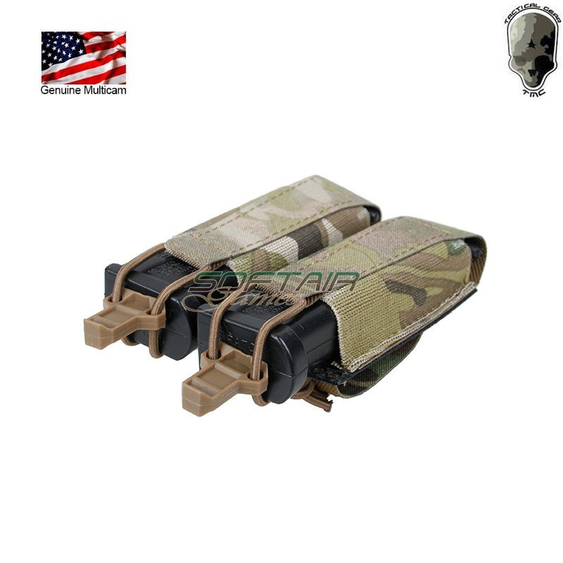 Double bungee pistol pouch FCV style MULTICAM® Genuine USA Tmc (tmc3705-mc)