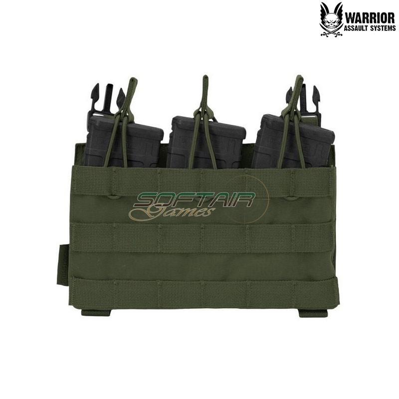 LPC Low Profile Carrier V1 Solid Sides DFP TMOP 5.56 OLIVE DRAB Warrior Assault Systems (w-eo-lpc-v1-dfp-tmop-od)