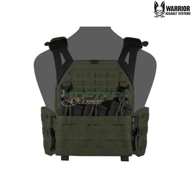 LPC Low Profile Carrier V1 Solid Sides DFP TMOP 5.56 OLIVE DRAB Warrior Assault Systems (w-eo-lpc-v1-dfp-tmop-od)