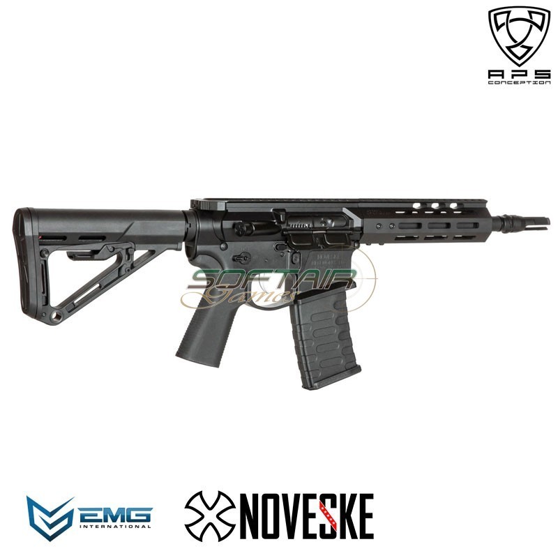 Electric rifle NOVESKE 7.94'' Gen 4 SBR Black by EMG APS (aps-01-033445)