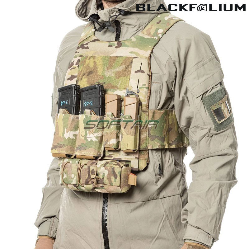 Tasca Caricatori pistola elastica HYBRID COYOTE BROWN BlackFolium (pch-hmppst-cb)
