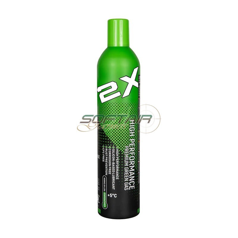 High performance Premium Green gas 800ml 2X (026471)