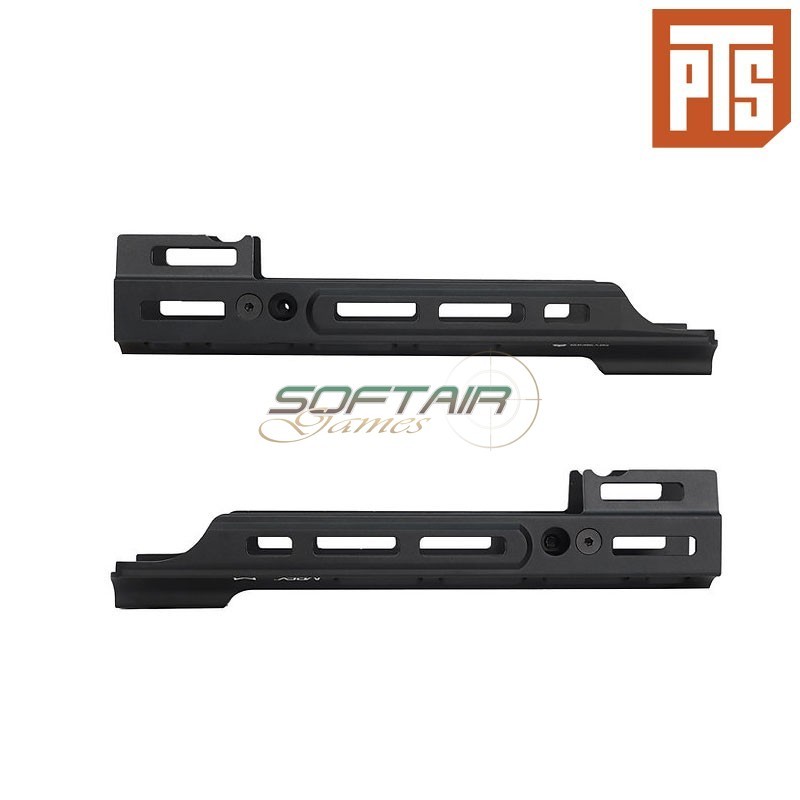 Kinetic™ Scar MREX™ MK2 LC 2.2" rail BLACK Pts® (pts-kn014490307)
