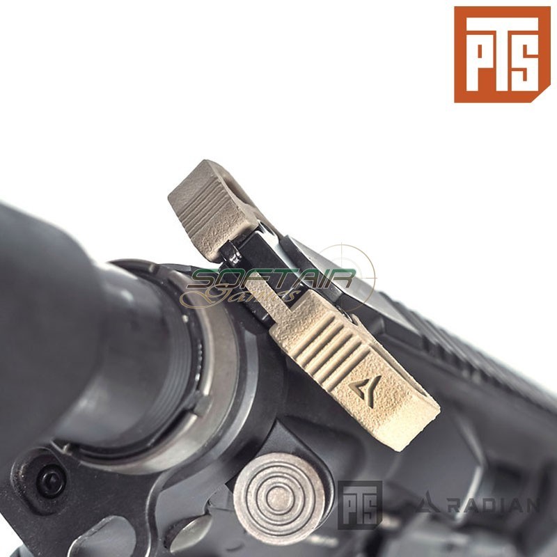 Radian Raptor-LT AEG/ERG Charging Handle BLACK Pts® (pts-rd014490307)