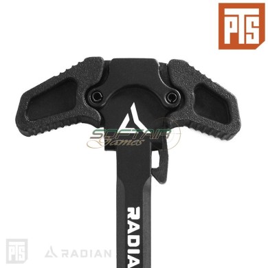Radian Raptor-LT AEG/ERG Charging Handle BLACK Pts® (pts-rd014490307)