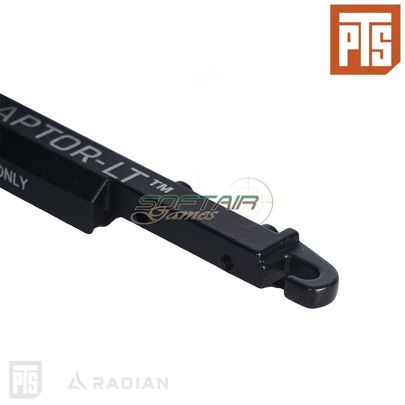 Radian Raptor-LT AEG/ERG Charging Handle RED Pts® (pts-rd014490343)