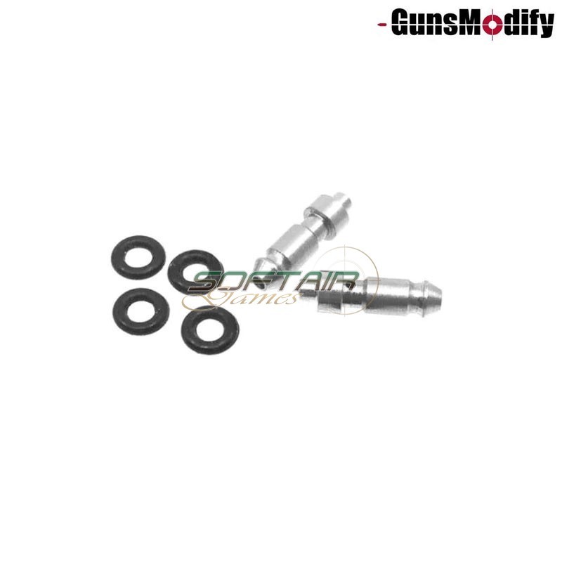 2-Mod (Leak/Seal) Nucleo di ingresso Acciaio inossidabile rinforzato per TM GBB (2pz) GunsModify (gm0395)