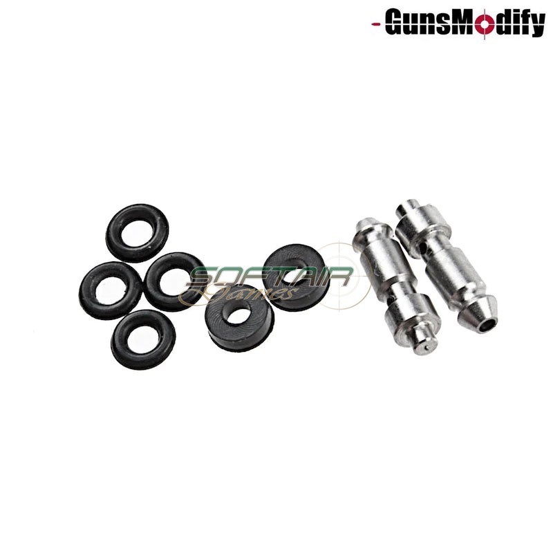 2-Mod (Leak/Seal) Nucleo di ingresso Acciaio inossidabile rinforzato per WE/Umarex (2pz) GunsModify (gm0396)