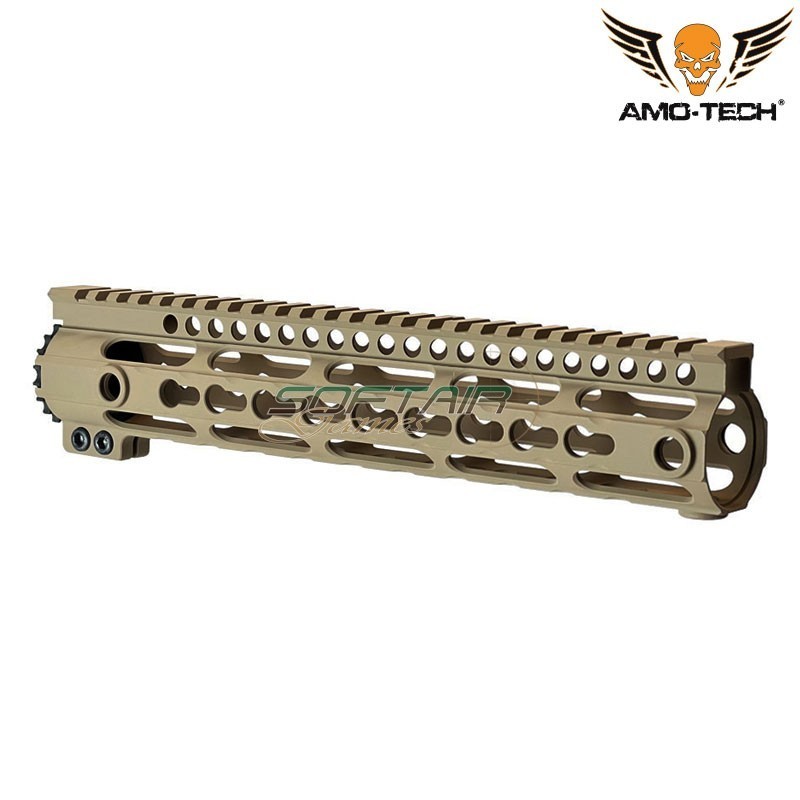 Handguard MI Style 10.5" DARK EARTH Keymod Amo-tech® (amt-r037-de)