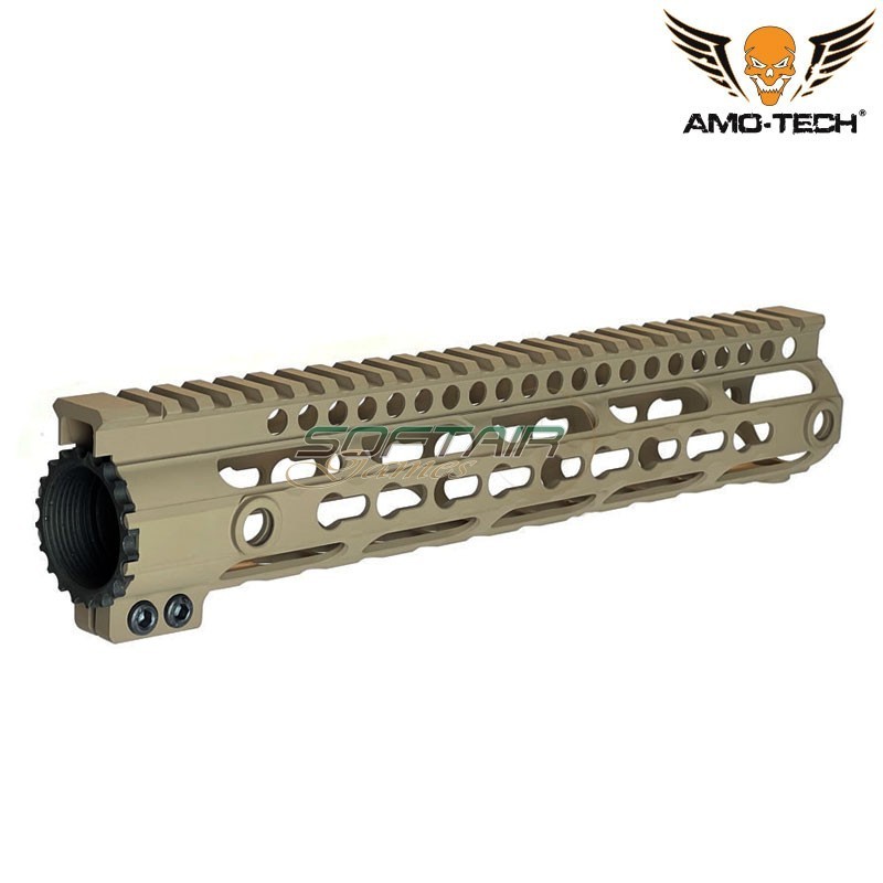 Handguard MI Style 10.5" DARK EARTH Keymod Amo-tech® (amt-r037-de)