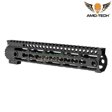 Handguard MI Style 10.5" BLACK Keymod Amo-tech® (amt-r037-bkwo)