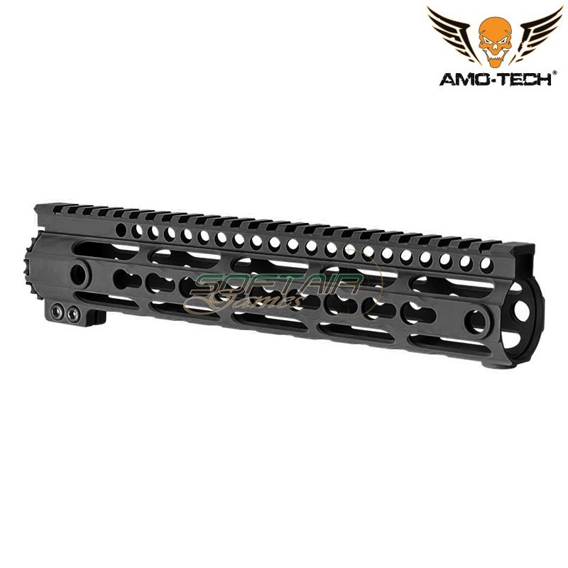 Handguard MI Style 10.5" BLACK Keymod Amo-tech® (amt-r037-bk)