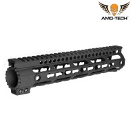 Handguard MI Style 10.5" BLACK Keymod Amo-tech® (amt-r037-bk)