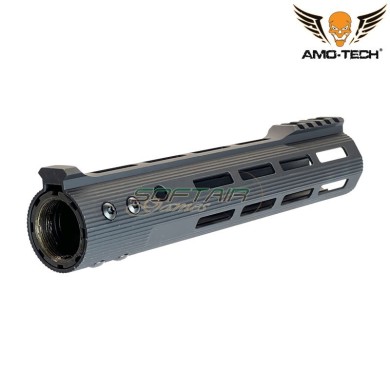 Handguard V2 ALG D. Style 10" BLACK LC Amo-tech® (amt-r080-bkwo)