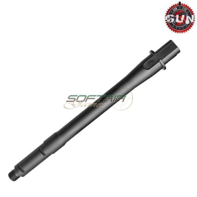 Outer Barrel 10.5" BLACK for AEG Gun Five (gf-s036-bk)