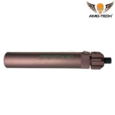 MP7 silencer with flash hider 12mm CW FDE Amo-tech® (amt-s006-cb)