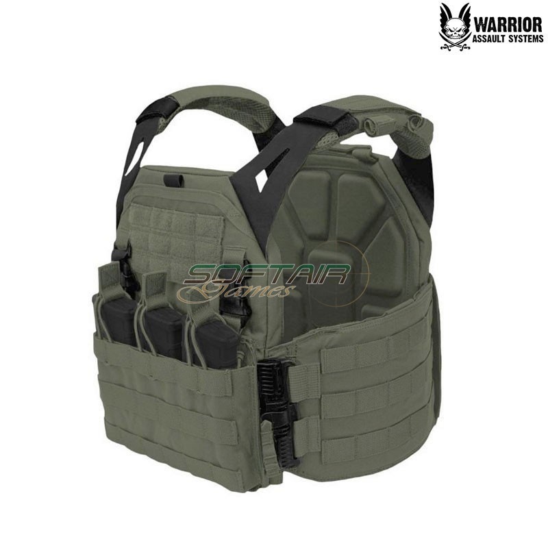LPC Low Profile Carrier V1 Solid Sides DFP TMOP 5.56 RANGER GREEN Warrior Assault Systems (w-eo-lpc-v1-dfp-tmop-rg)