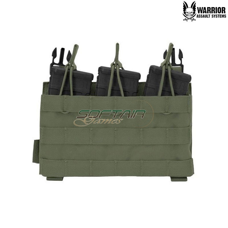 LPC Low Profile Carrier V1 Solid Sides DFP TMOP 5.56 RANGER GREEN Warrior Assault Systems (w-eo-lpc-v1-dfp-tmop-rg)