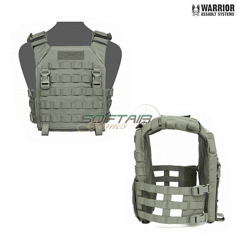Recon Plate Carrier con Pathfinder Chest Rig RANGER GREEN Warrior Assault Systems (w-eo-rpc-pcr-rg)