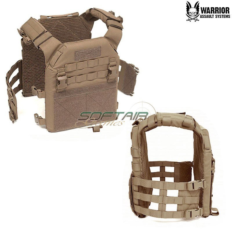 Recon Plate Carrier with Pathfinder Chest Rig COYOTE TAN Warrior Assault Systems (w-eo-rpc-pcr-ct)
