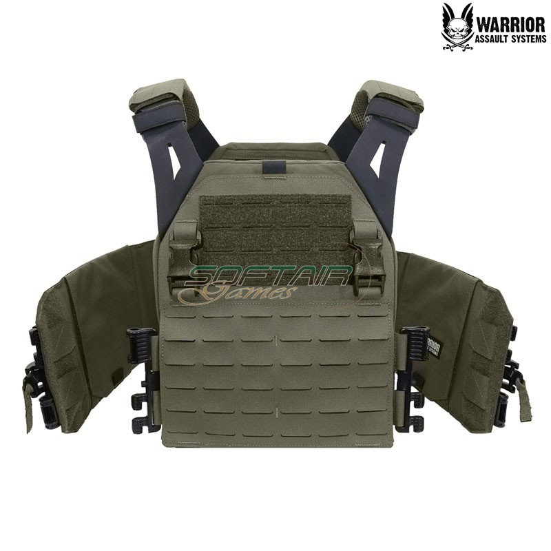 Laser Cut LPC V1 detachable triple bungee 5.56 RANGER GREEN Warrior Assault Systems (w-lc-lpc-v1-dfp-tb-556-rg)